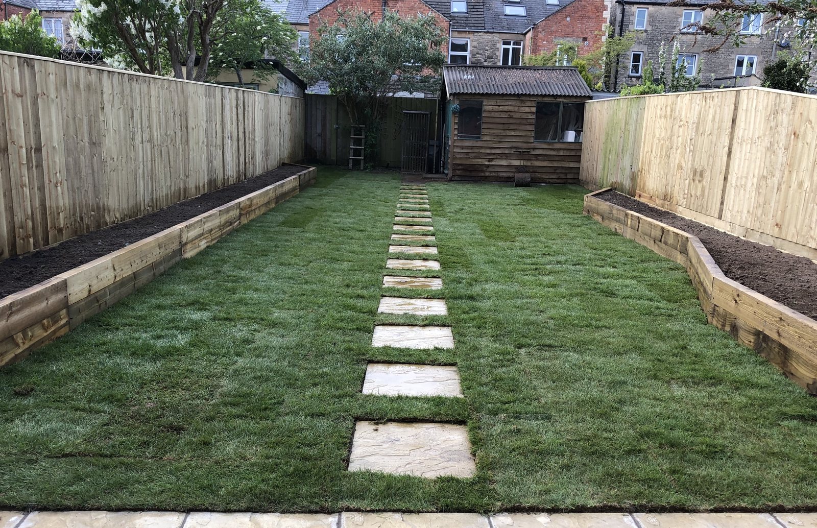 Landscaping project by Stonecrest Paving and Landscaping