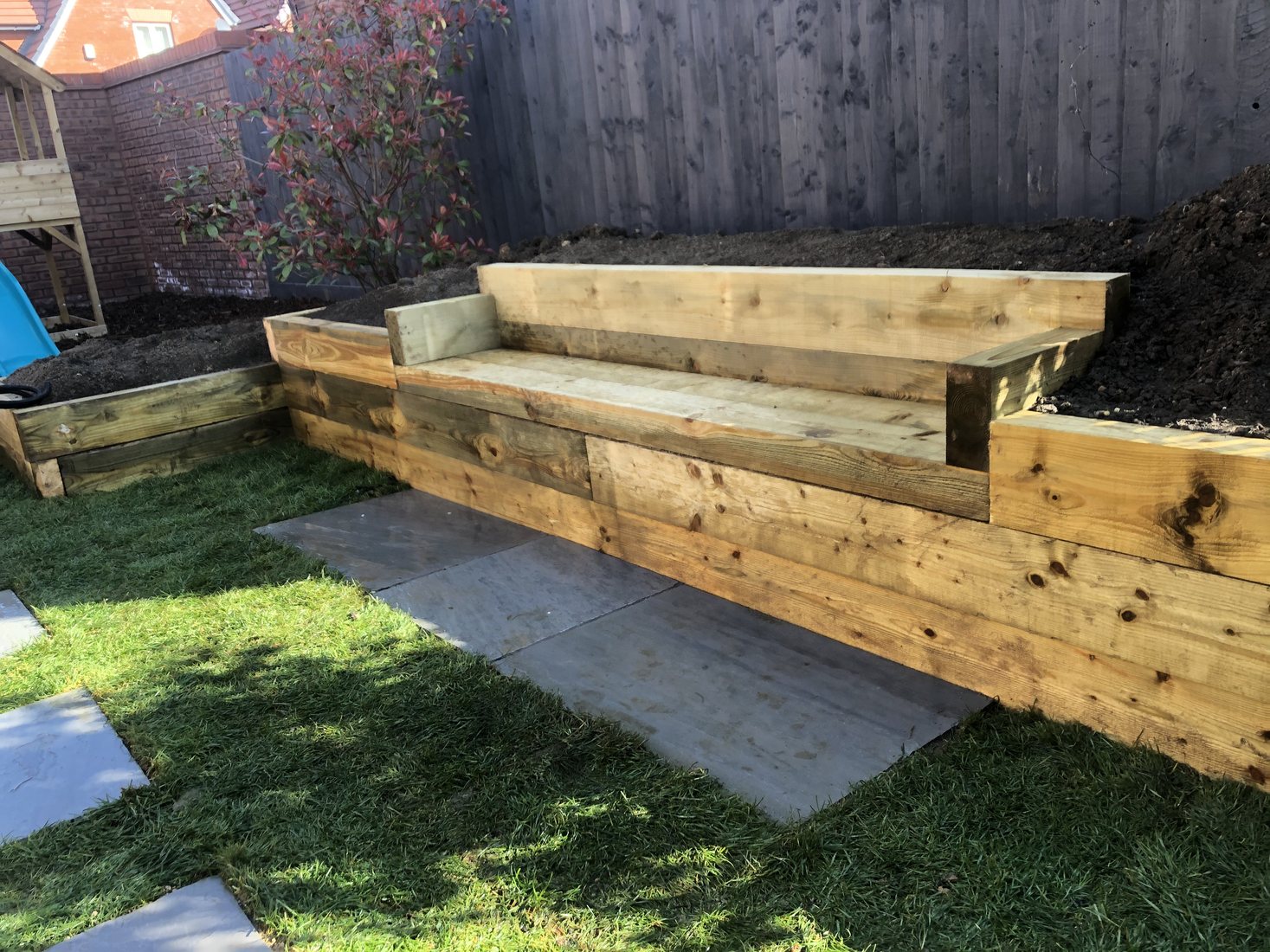 Landscaping project by Stonecrest Paving and Landscaping