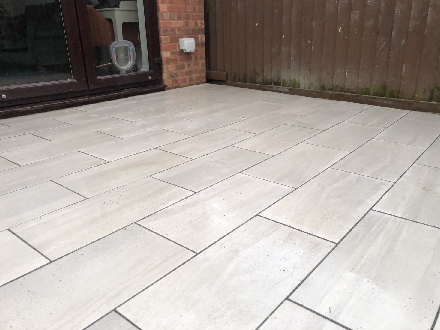 Porcelain Patios project by Stonecrest Paving and Landscaping