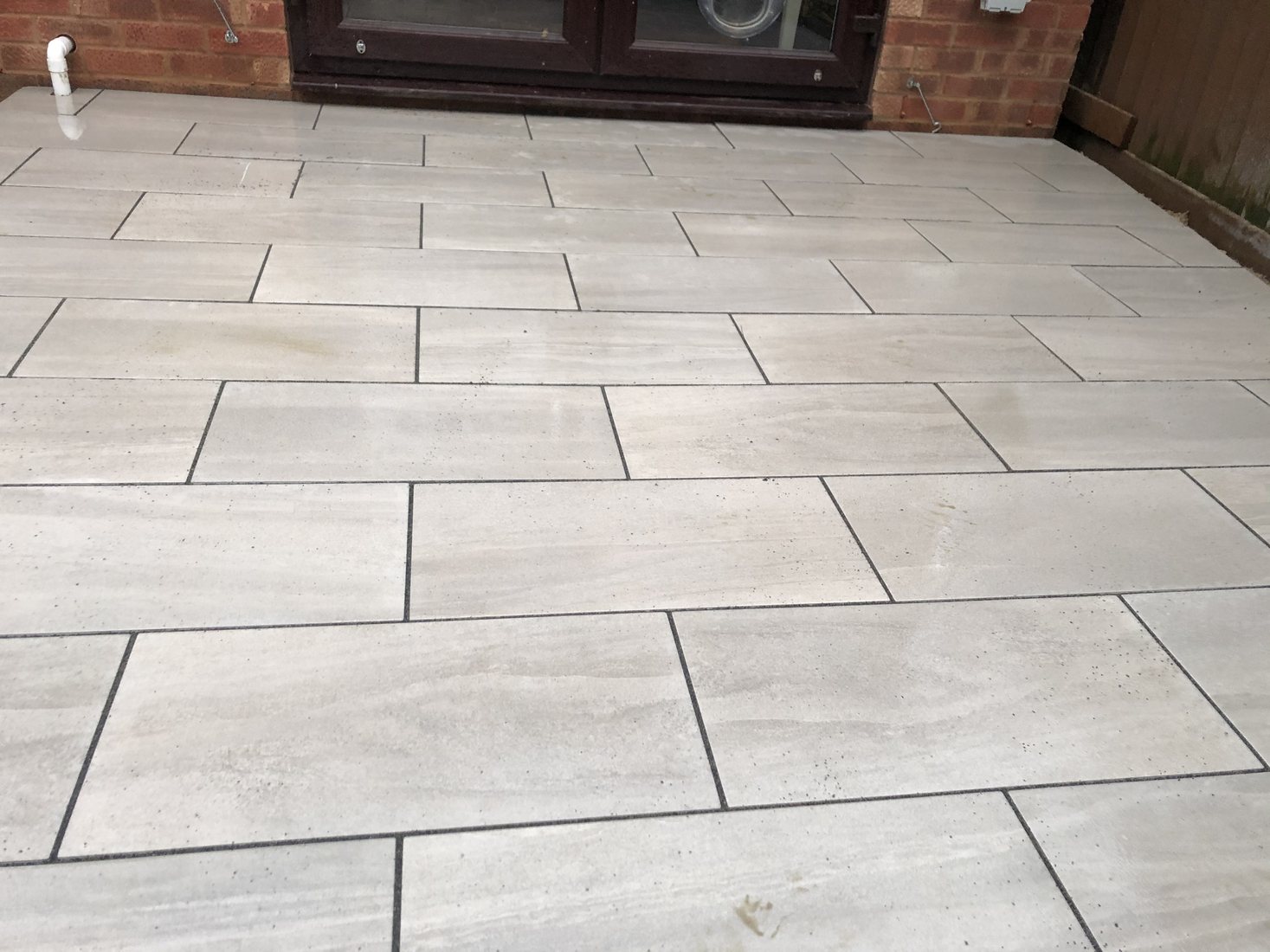 Porcelain Patios project by Stonecrest Paving and Landscaping