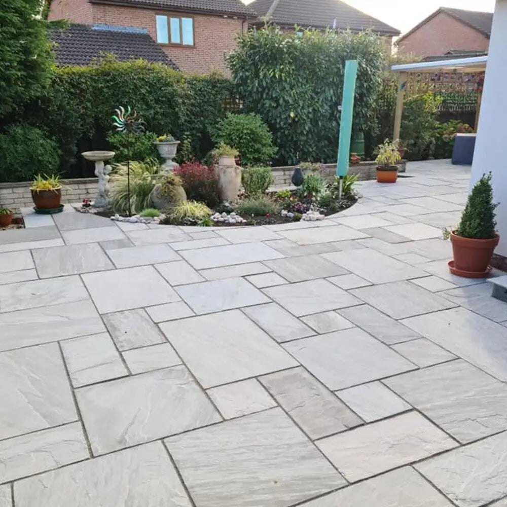 Sandstone Patios project by Stonecrest Paving and Landscaping