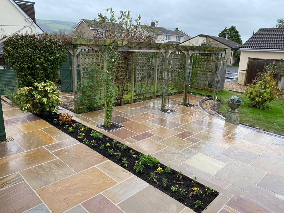 Sandstone Patios project by Stonecrest Paving and Landscaping