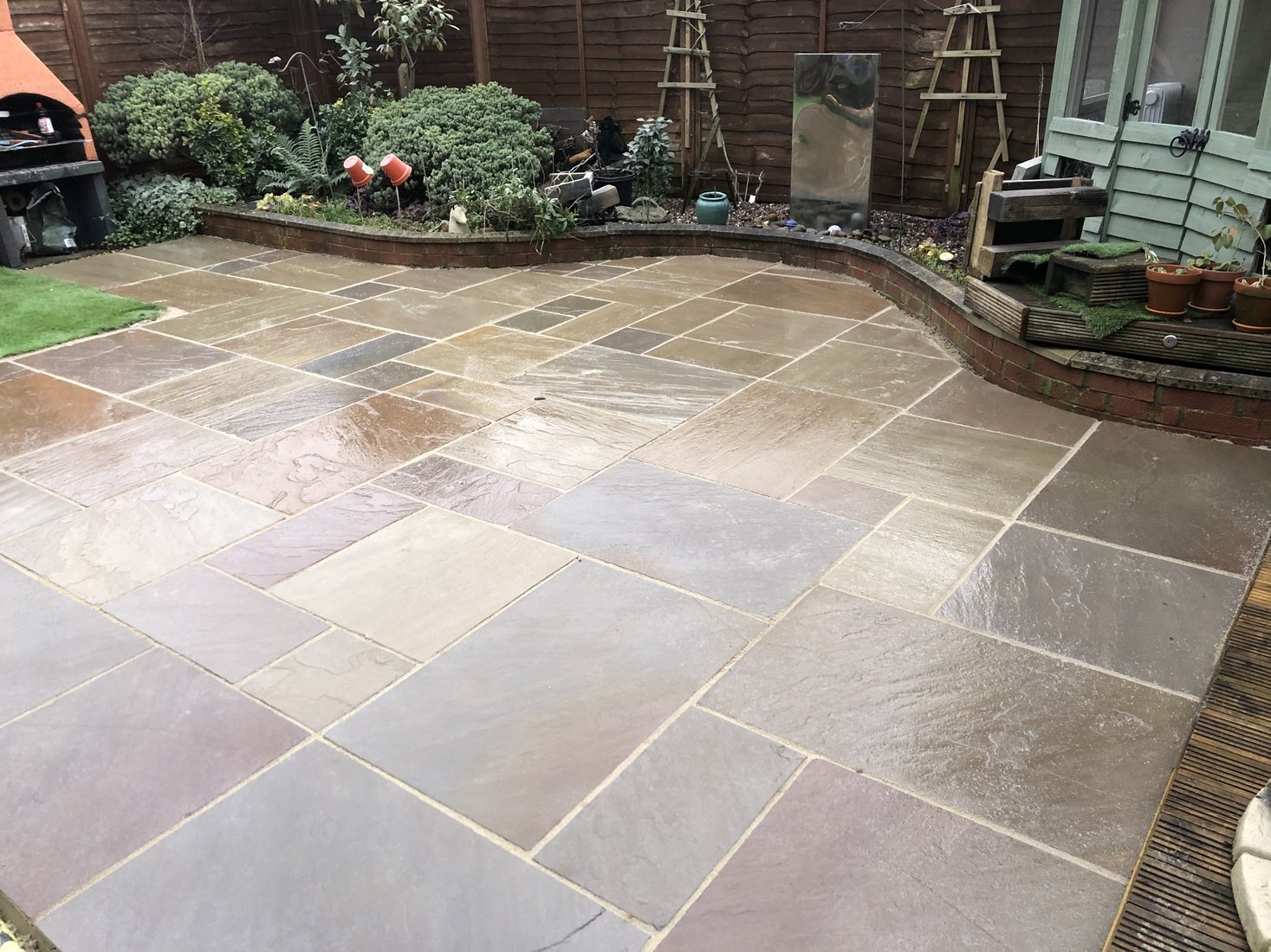 Sandstone Patios project by Stonecrest Paving and Landscaping