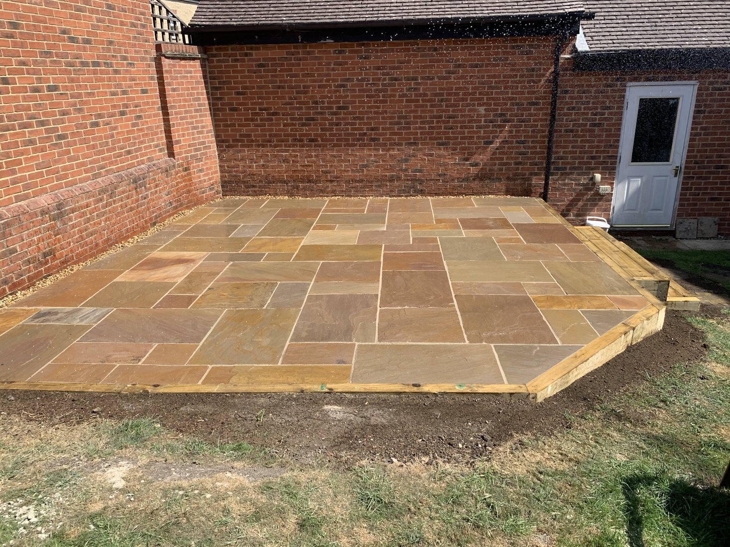 Sandstone Patios project by Stonecrest Paving and Landscaping