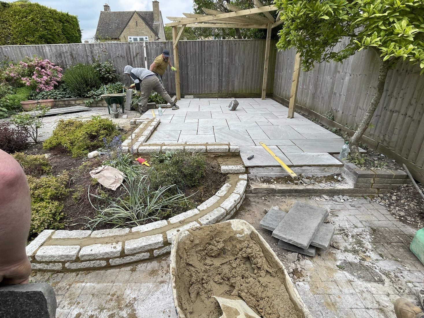Sandstone Patios project by Stonecrest Paving and Landscaping