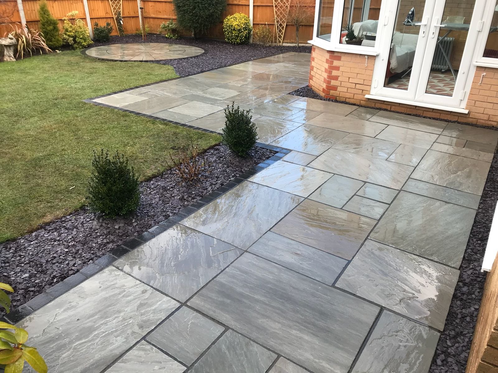 Sandstone Patios project by Stonecrest Paving and Landscaping